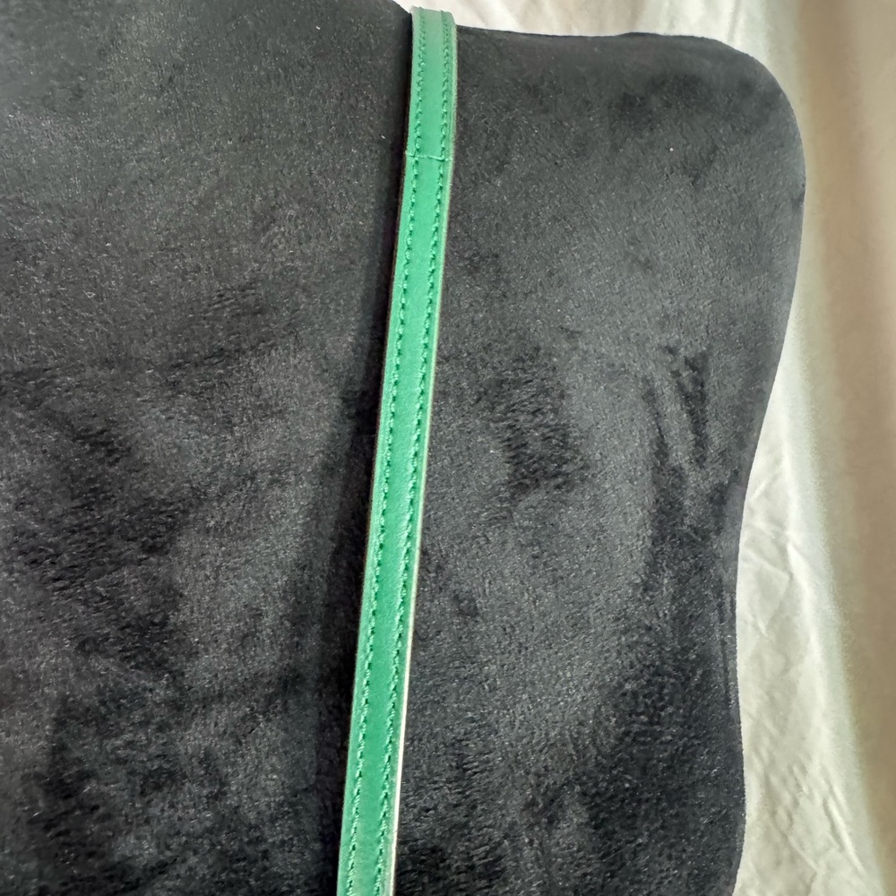 Coach Crossbody Camera Bag – Green Floral Print Leather – Adjustable Strap - Picture 6 of 11
